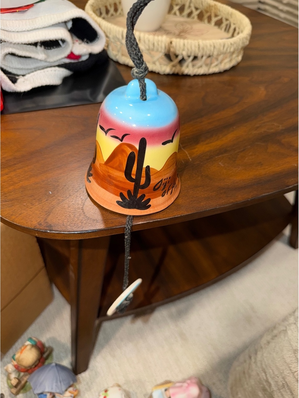 Southwestern Desert Scene Decorative Bell
